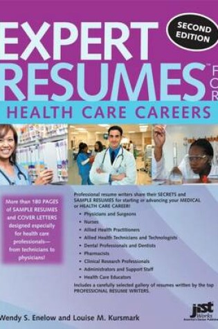 Cover of Resume Health Care Careers 2e Epub