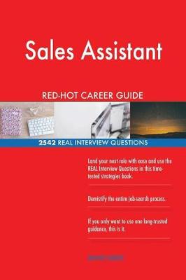 Book cover for Sales Assistant RED-HOT Career Guide; 2542 REAL Interview Questions