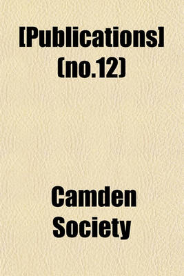 Book cover for [Publications] (No.12)