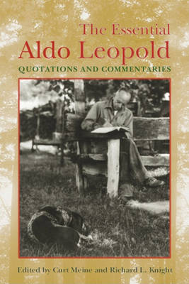 Book cover for The Essential Aldo Leopold