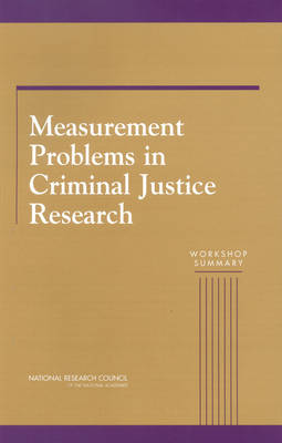 Book cover for Measurement Problems in Criminal Justice Research