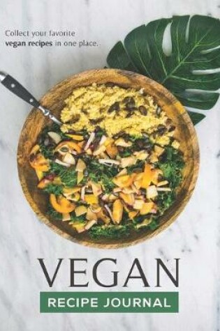 Cover of The Vegan Recipe Journal