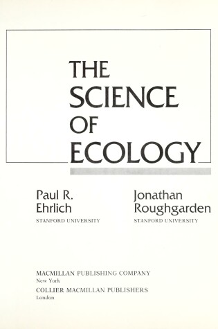Cover of The Science of Ecology