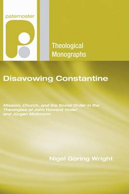 Cover of Disavowing Constantine