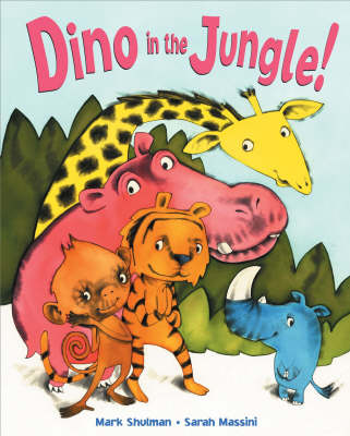 Book cover for Dino In The Jungle