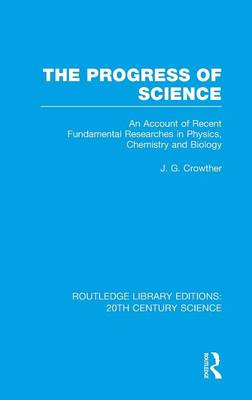 Cover of The Progress of Science