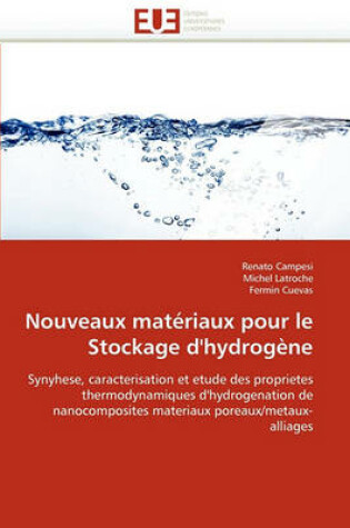 Cover of Nouveaux Mat riaux Pour Le Stockage d''hydrog ne