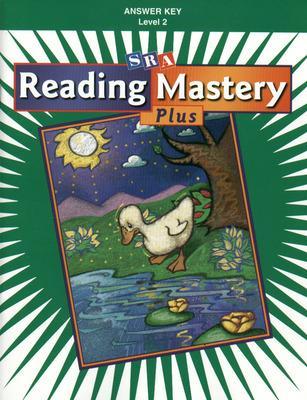 Book cover for Reading Mastery 2 2001 Plus Edition, Answer Key