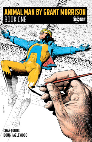 Book cover for Animal Man by Grant Morrison Book One