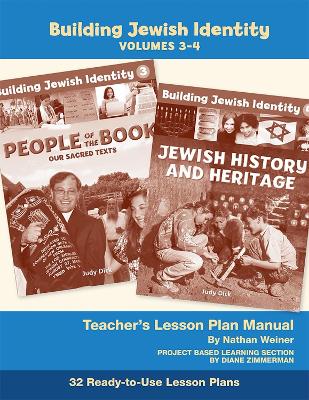 Book cover for Building Jewish Identity Lesson Plan Manual (Vol 3&4)