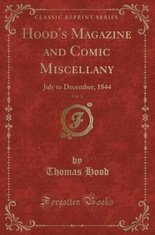 Cover of Hood's Magazine and Comic Miscellany, Vol. 2