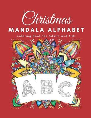 Book cover for CHRISTMAS Mandala Alphabet