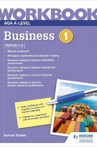Cover of AQA A-Level Business Workbook 1
