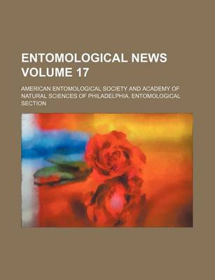 Book cover for Entomological News Volume 17