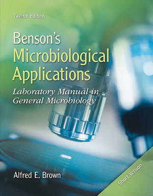 Book cover for Combo: Benson's Microbiological Applications Short Version with Connect Microbiology 1 Semester Access Card