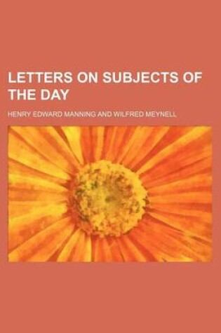 Cover of Letters on Subjects of the Day