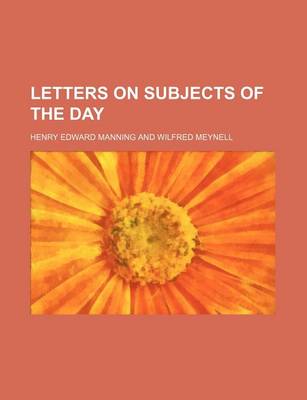 Book cover for Letters on Subjects of the Day