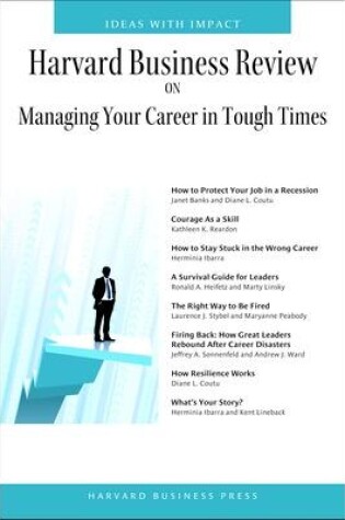 Cover of Harvard Business Review on Managing Your Career in Tough Times