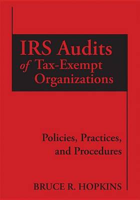 Book cover for IRS Audits of Tax-Exempt Organizations