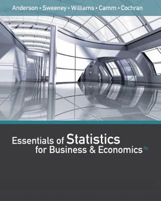 Book cover for Essentials of Statistics for Business and Economics (with XLSTAT Printed Access Card)