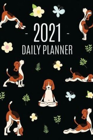 Cover of Dog Yoga Planner 2021