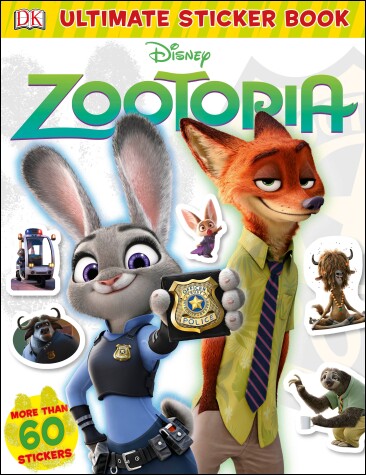 Book cover for Disney Zootopia: Ultimate Sticker Book