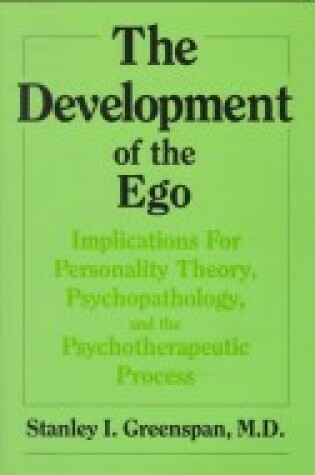 Cover of The Development of the EGO