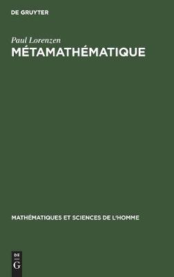 Cover of Metamathematique