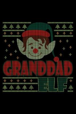 Book cover for Granddad Elf Notebook