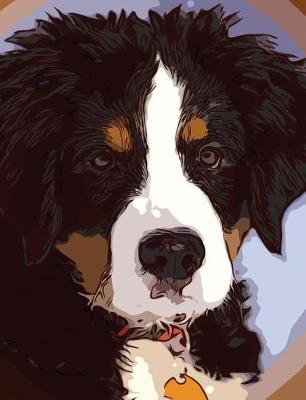 Book cover for Bernese Mountain Dog Composition Notebook, Wide Ruled