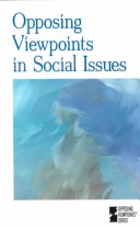Book cover for Opposing Viewpoints in Social Issues