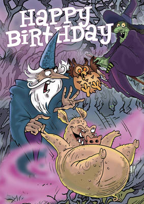 Book cover for Happy Birthday - Zaptastic
