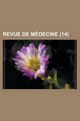 Cover of Revue de Medecine (14)