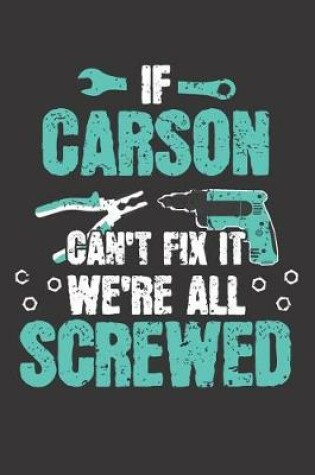 Cover of If CARSON Can't Fix It