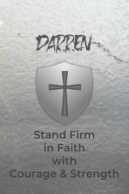 Book cover for Darren Stand Firm in Faith with Courage & Strength