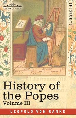 Book cover for History of the Popes, Volume III