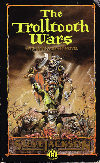 Book cover for The Trolltooth Wars