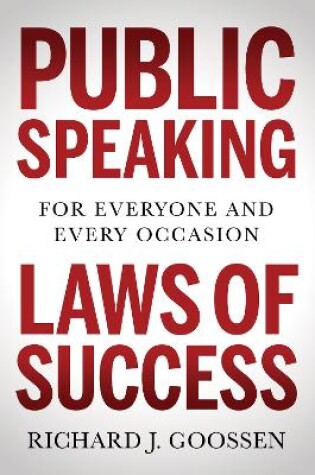 Cover of Public Speaking Laws of Success