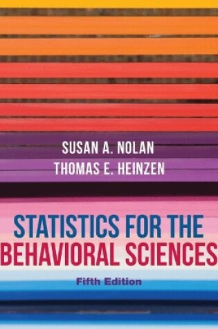 Cover of Statistics for the Behavioral Sciences