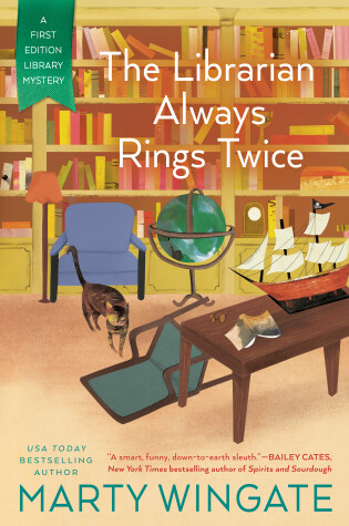 Book cover for The Librarian Always Rings Twice