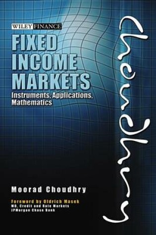 Cover of Fixed Income Markets