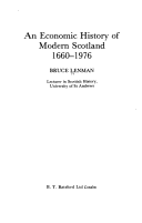 Book cover for Economic History of Modern Scotland