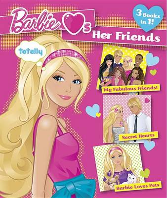 Book cover for Barbie Loves Her Friends (Barbie)