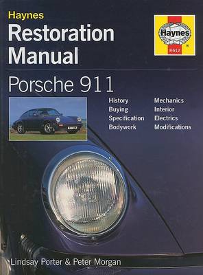 Book cover for Porsche 911 Restoration Manual