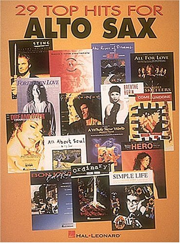 Book cover for 29 Top Hits - Alto Sax