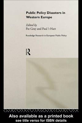 Book cover for Public Policy Disasters in Europe