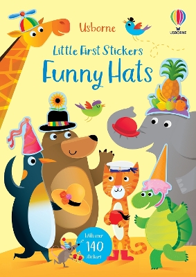 Cover of Little First Stickers Funny Hats