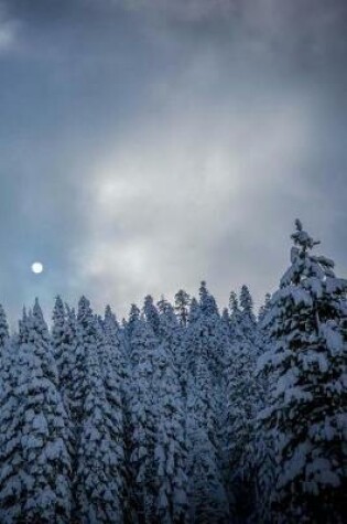 Cover of Moon Over Snow Covered Pine Trees