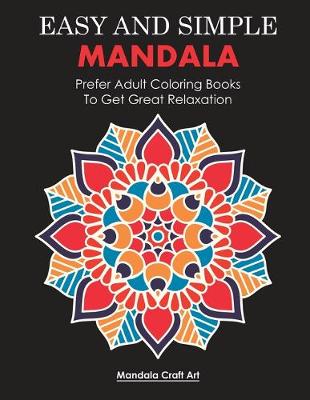 Book cover for Easy And Simple Mandala