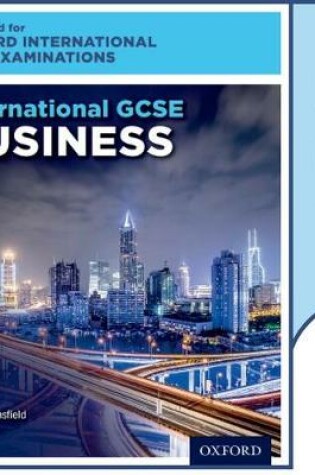 Cover of International GCSE Business for Oxford International AQA Examinations